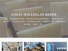 Tablet Screenshot of pipereeds.com